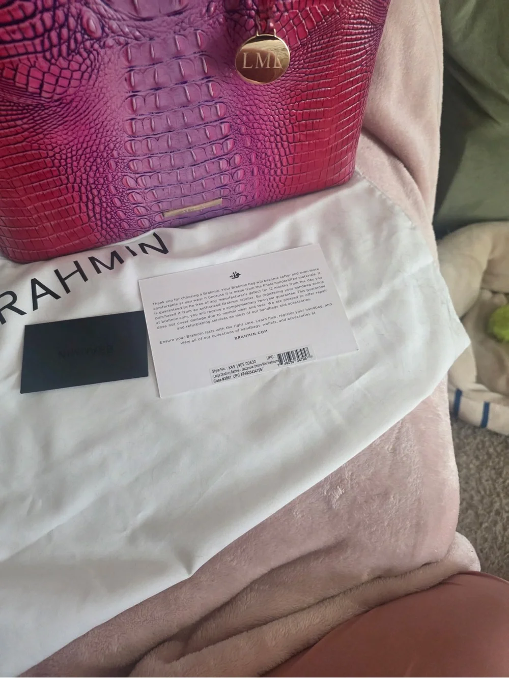 Brand new Brahmin bag (please read description)